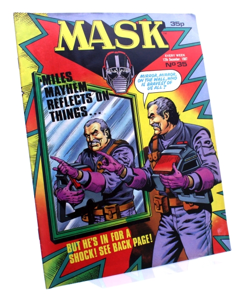 MASK (M.A.S.K.) UK-Comic Magazine No. 35 (1987): Hot Rod Hold-Up